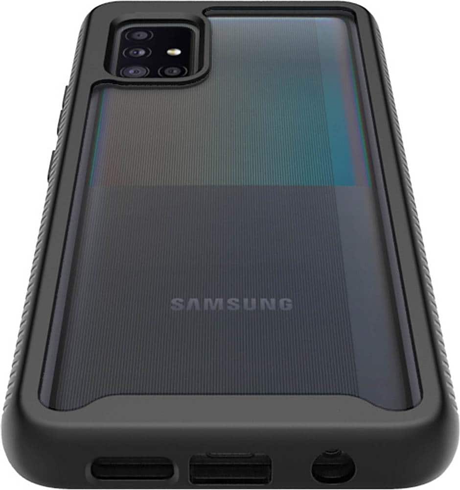 Alt View Zoom 11. SaharaCase - Grip Series Carrying Case for Samsung Galaxy A51 5G - Black.