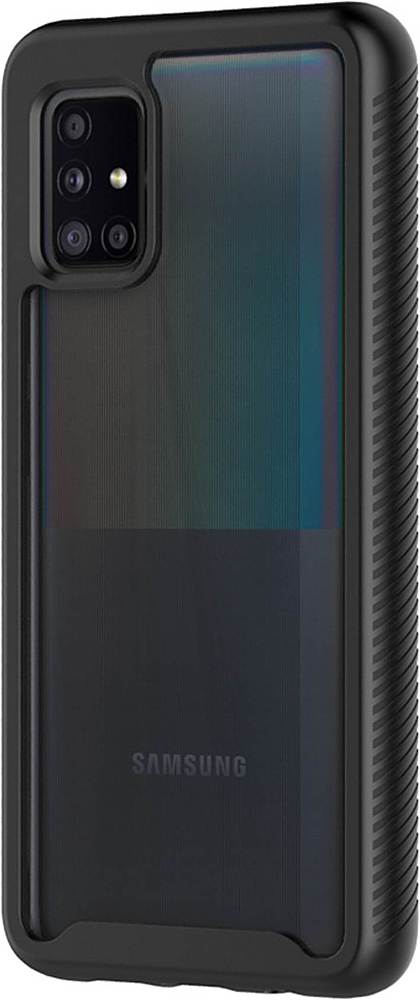 Left. SaharaCase - Grip Series Carrying Case for Samsung Galaxy A51 5G - Black.