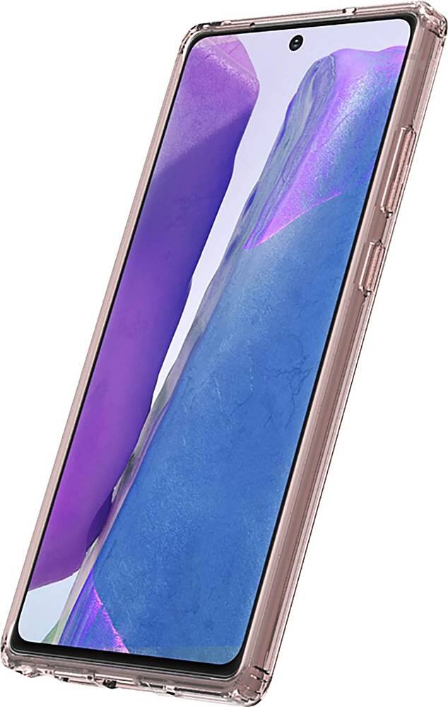 Alt View 13. SaharaCase - Hard Shell Series Case for Samsung Galaxy Note20 5G - Rose Gold/Clear.
