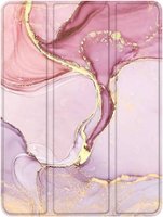 SaharaCase - Folio Case for Apple iPad 10.2 (8th Generation 2020) and (9th Generation 2021) - Pink Marble - Front_Zoom