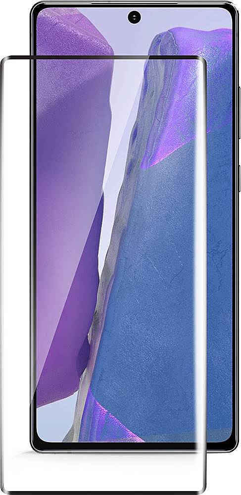 Angle. SaharaCase - ZeroDamage Tempered Glass Screen Protector for Samsung Galaxy Note20 5G - Clear.