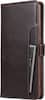 Front. SaharaCase - Folio Wallet Case for Samsung Galaxy Note20 5G - Brown.