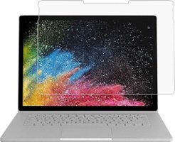 SaharaCase - ZeroDamage Tempered Glass Screen Protector for Microsoft Surface Book 3 15" - Clear - Front_Zoom