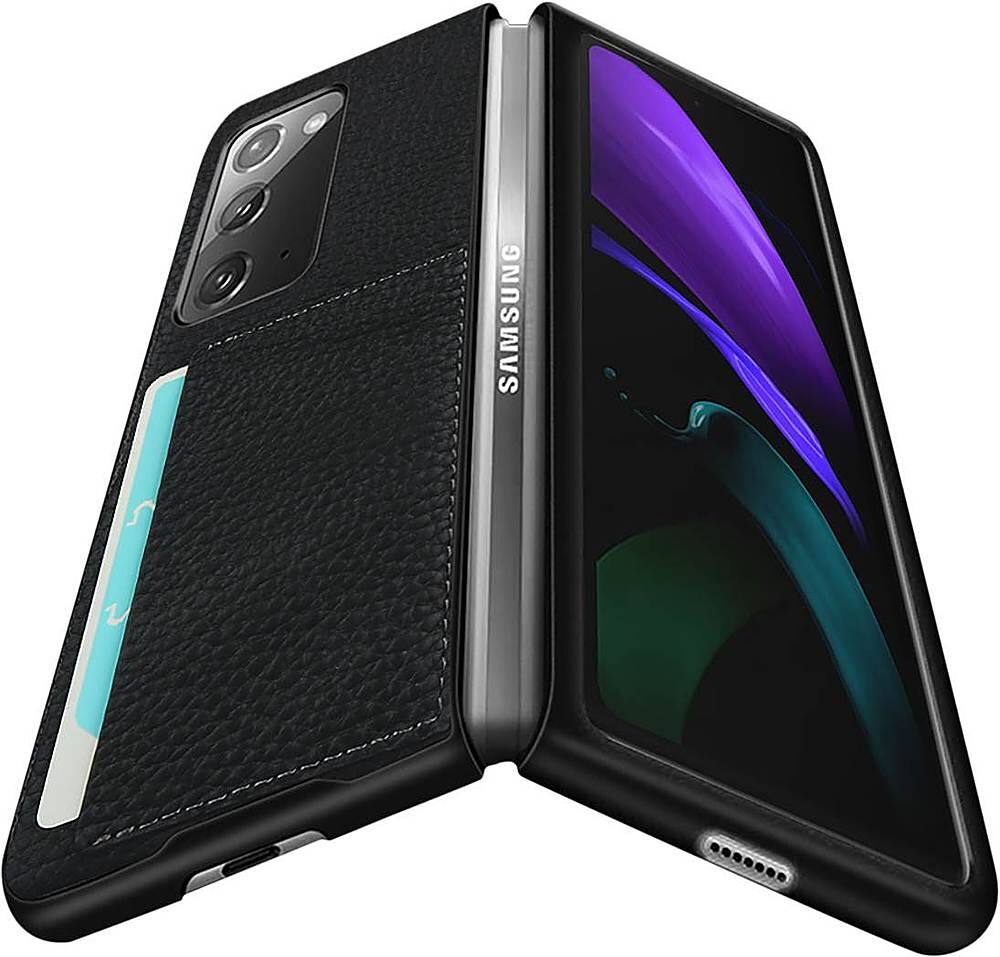 Alt View 11. SaharaCase - Carrying Case for Samsung Galaxy Z Fold2 5G - Black.