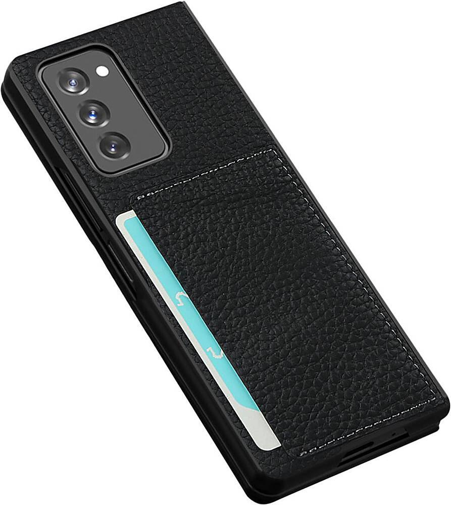 Alt View 12. SaharaCase - Carrying Case for Samsung Galaxy Z Fold2 5G - Black.