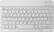 Front Zoom. SaharaCase - Wireless Bluetooth Keyboard for Most Tablets and Computers - White.