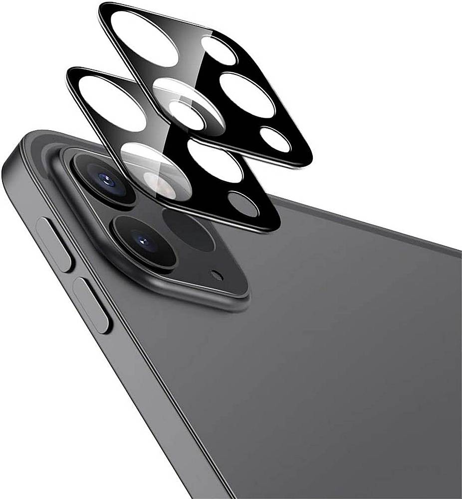 Angle View: SaharaCase - ZeroDamage Tempered Glass Lens Hood for Apple iPad Pro 12.9" (4th Generation 2020) Camera Lenses - Clear
