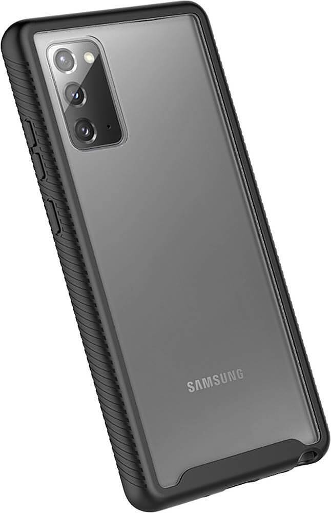 Alt View 11. SaharaCase - GRIP Series Carrying Case for Samsung Galaxy Note20 5G - Black/Clear.