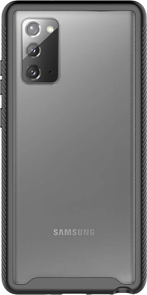 Alt View 1. SaharaCase - GRIP Series Carrying Case for Samsung Galaxy Note20 5G - Black/Clear.