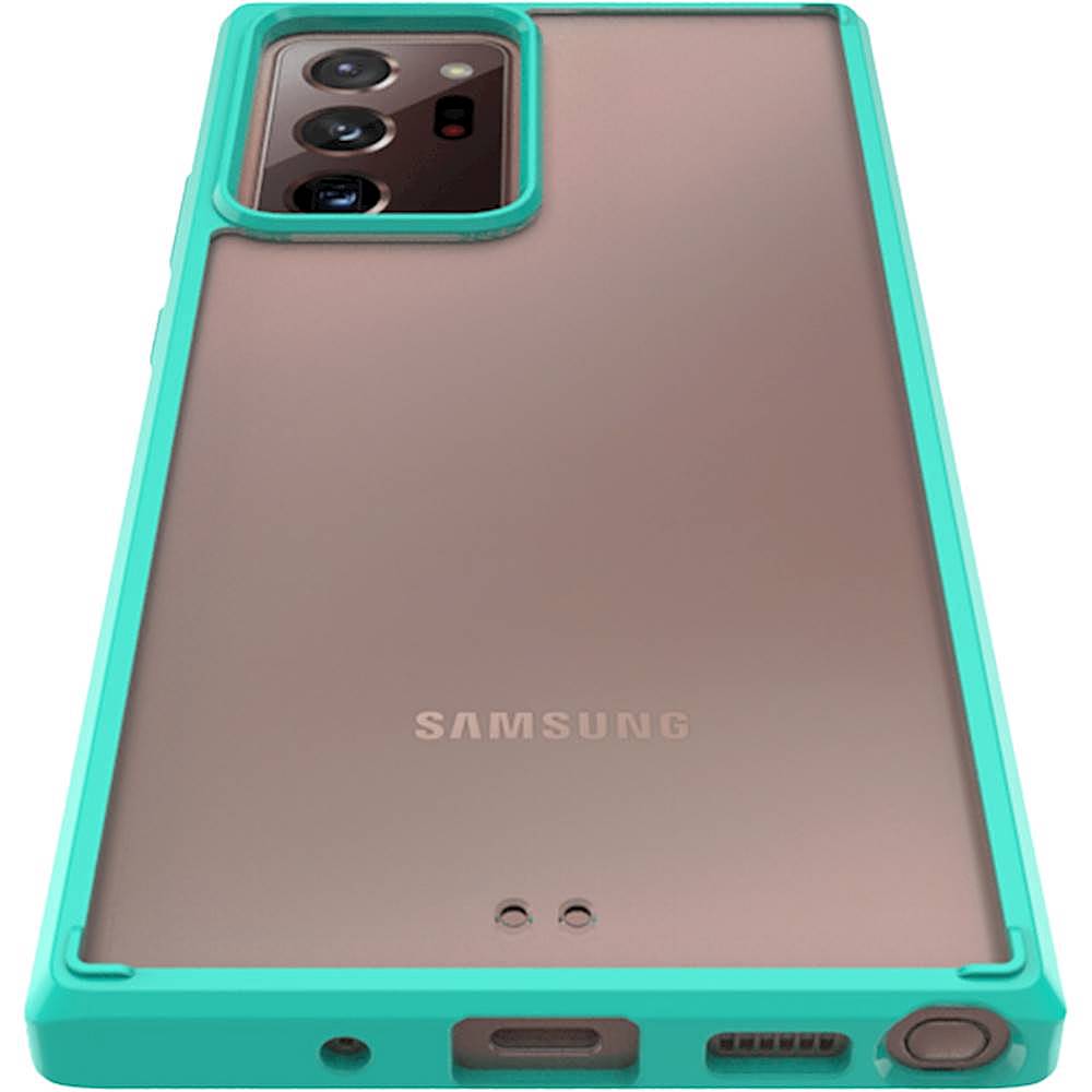 SaharaCase - Hard Shell Series Case for Samsung Galaxy Note20 Ultra 5G - Teal/Clear