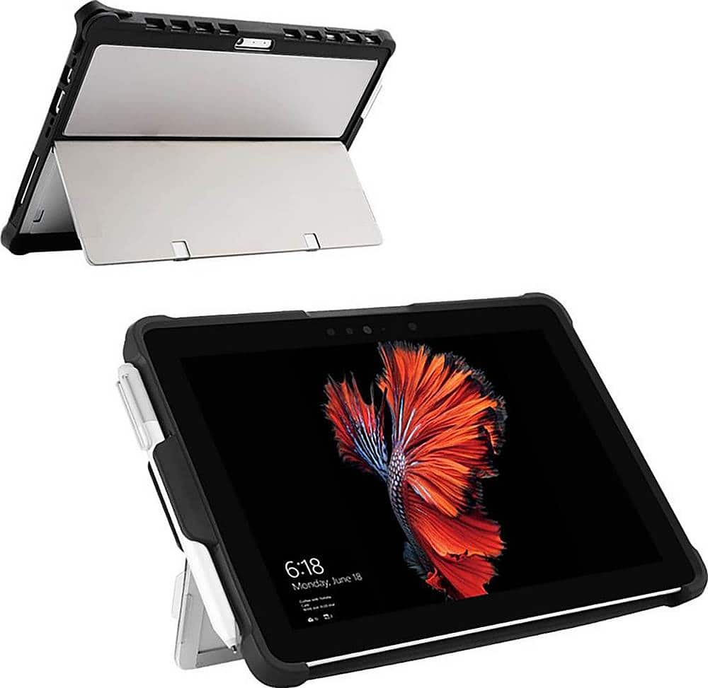 Alt View 11. SaharaCase - Protective Case for Microsoft Surface Go 4, Surface Go 3 and Surface Go 2 - Black.