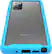 Alt View 11. SaharaCase - GRIP Series Carrying Case for Samsung Galaxy Note20 5G - Aqua/Clear.