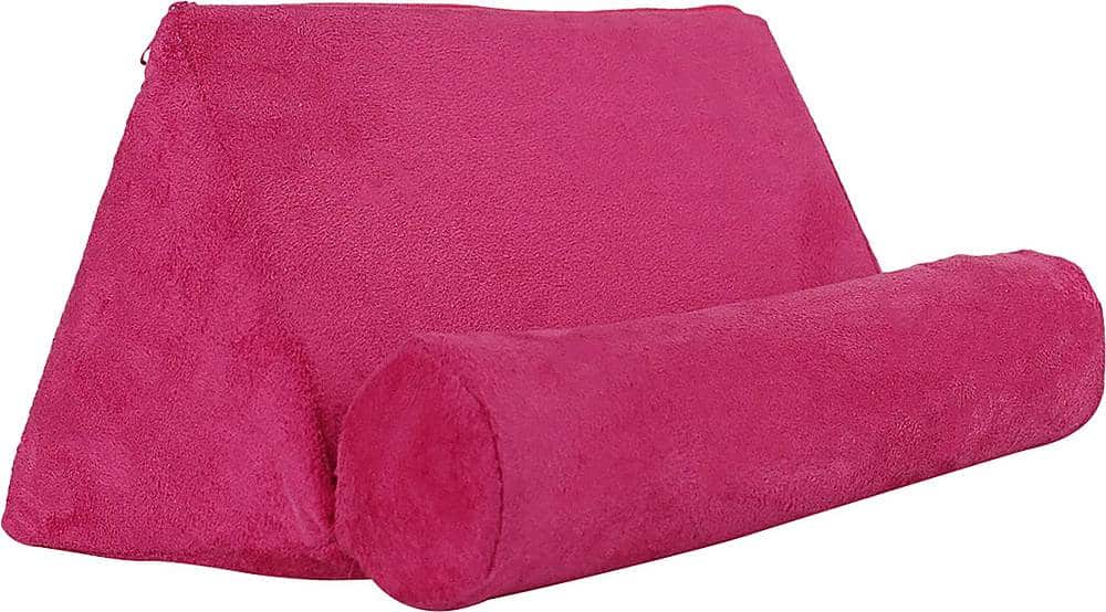 Angle. SaharaCase - Pillow Tablet Stand for Most Tablets up to 12.9" - Pink.
