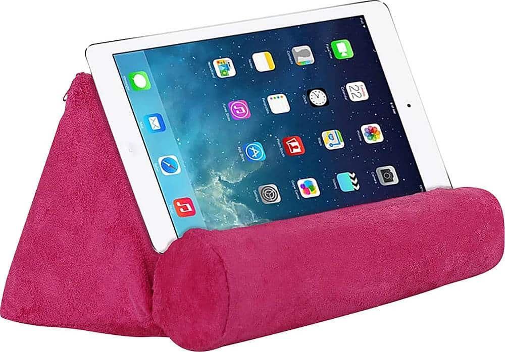 Alt View 12. SaharaCase - Pillow Tablet Stand for Most Tablets up to 12.9" - Pink.
