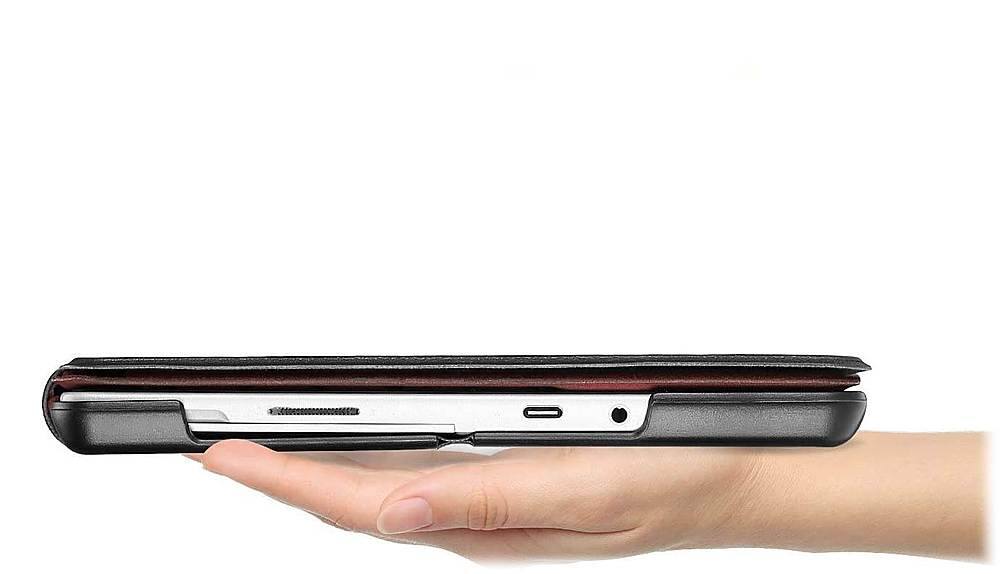 Alt View 17. SaharaCase - Folio Case for Microsoft Surface Go 4, Surface Go 3 and Surface Go 2 - Black.