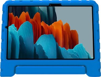 SaharaCase - KidProof Case for Samsung Galaxy Tab S7 and Tab S8 - Blue - Front_Zoom