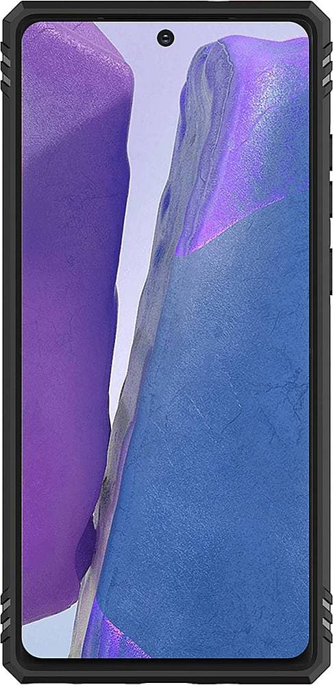 Alt View 2. SaharaCase - Military Kickstand Series Carrying Case for Samsung Galaxy Note20 - Green.