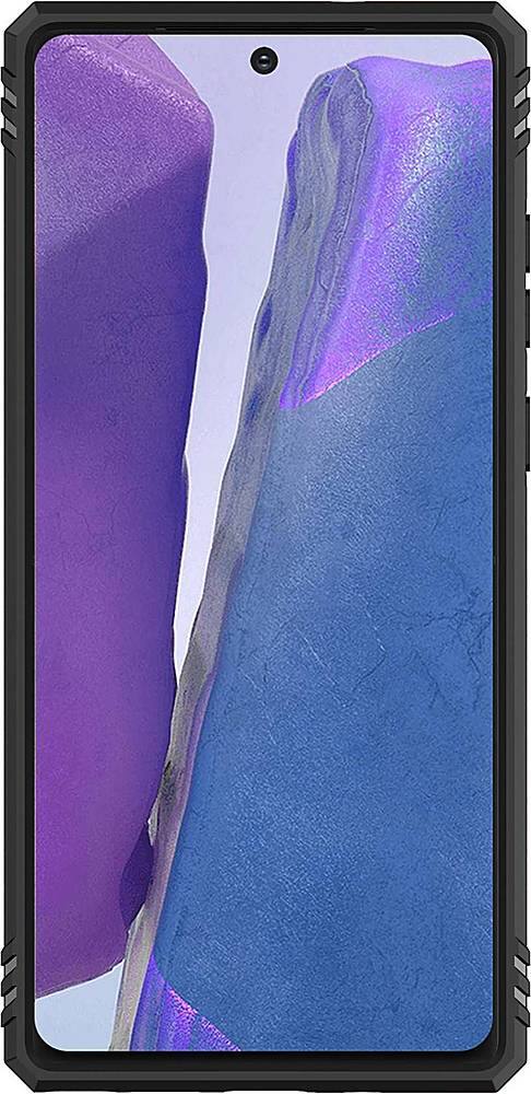 Alt View 2. SaharaCase - Military Kickstand Series Carrying Case for Samsung Galaxy Note20 - Green.