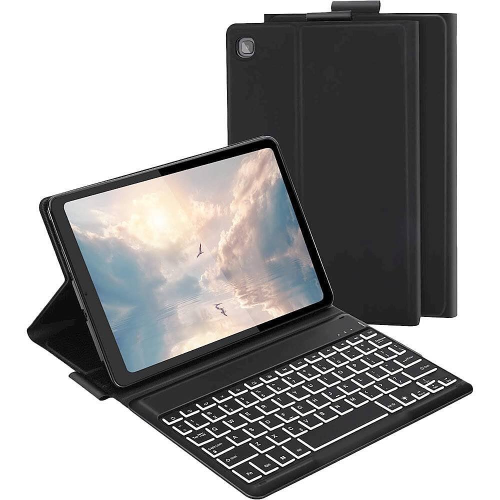 Alt View 11. SaharaCase - Keyboard Folio Case for Samsung Galaxy Tab S6 Lite - Black.