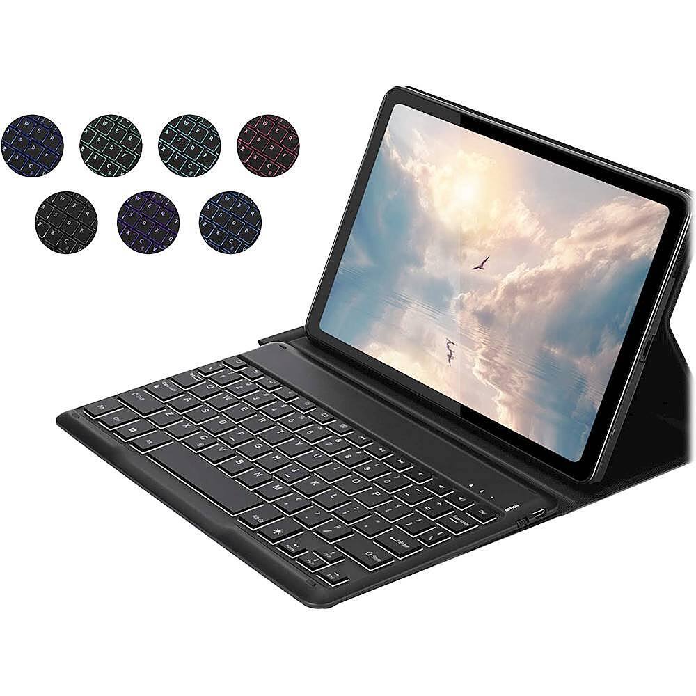 Alt View 15. SaharaCase - Keyboard Folio Case for Samsung Galaxy Tab S6 Lite - Black.