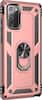 Angle. SaharaCase - Military Kickstand Series Carrying Case for Samsung Galaxy Note20 5G - Rose Gold.