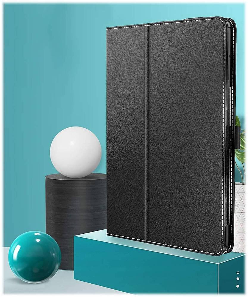 Alt View 13. SaharaCase - Folio Case for Amazon Kindle Fire HD 8 and Fire HD 8 Plus (2020-2024) - Black.