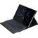 Left. SaharaCase - Keyboard Folio Case for Microsoft Surface Pro X - Black.