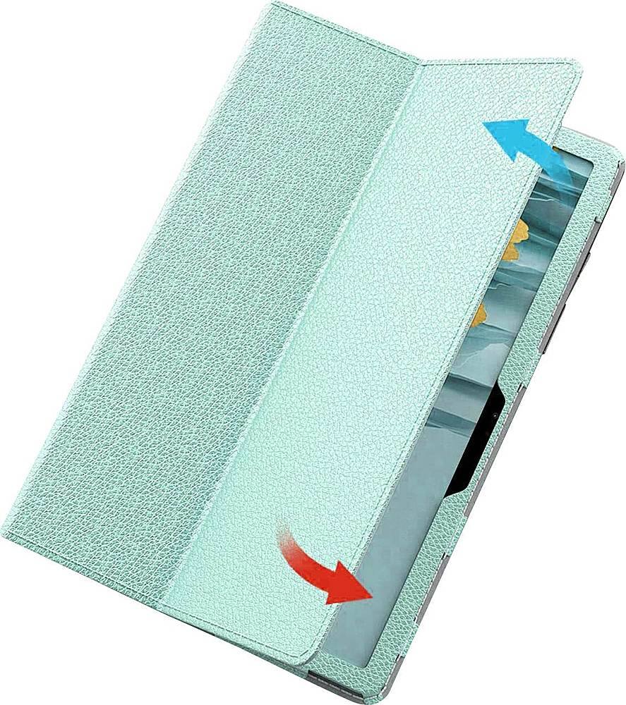 Alt View Zoom 15. SaharaCase - Folio Case for Samsung Galaxy Tab S7 and Tab S8 - Mint.