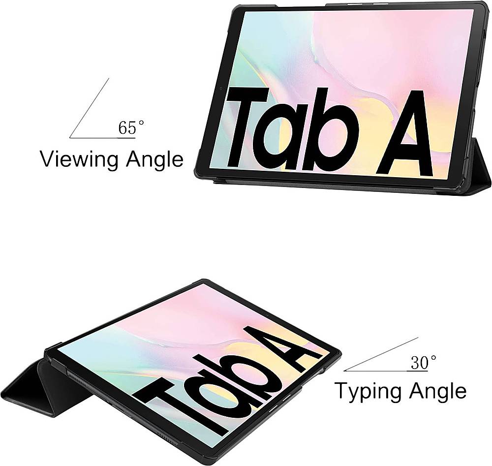 Alt View Zoom 14. SaharaCase - Folio Case for Samsung Galaxy Tab A7 - Black.