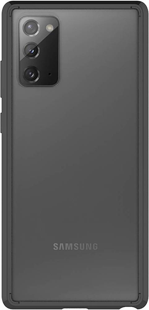 Alt View 1. SaharaCase - Hard Shell Series Case for Samsung Galaxy Note20 5G - Black/Clear.