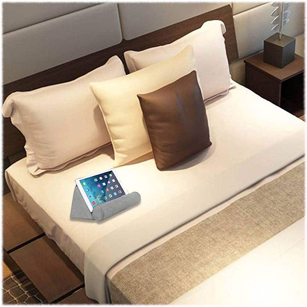 Alt View 14. SaharaCase - Pillow Tablet Stand for Most Tablets up to 12.9" - Gray.