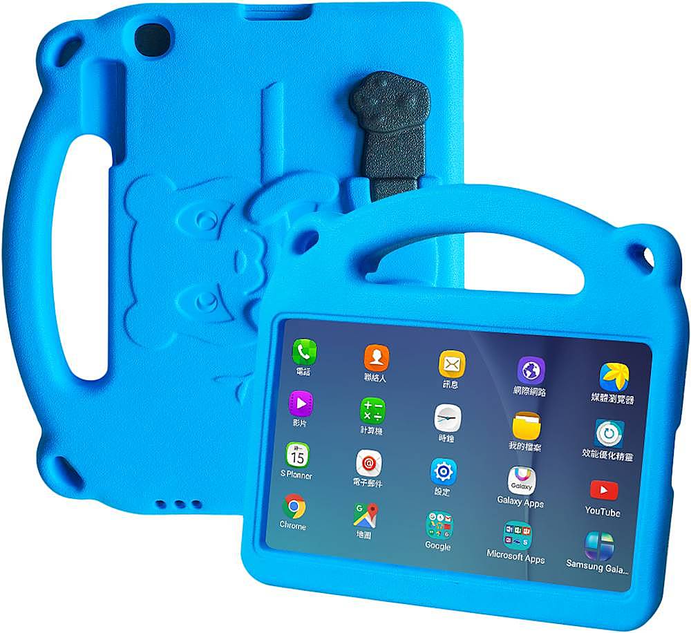 SaharaCase - Teddy Bear KidProof Case for Samsung Galaxy Tab A 8.0 (2019) T290 - Blue