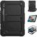 Alt View Zoom 13. SaharaCase - Defense Protection Case for Samsung Galaxy Tab S7 and Tab S8 - Black.
