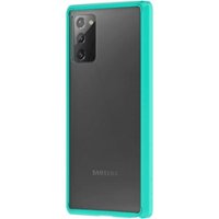 SaharaCase - Hard Shell Series Case for Samsung Galaxy Note20 5G - Teal/Clear - Front_Zoom