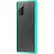 Front. SaharaCase - Hard Shell Series Case for Samsung Galaxy Note20 5G - Teal/Clear.