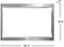 Angle. Panasonic - NN-TK81KCS 24" Trim Kit NN-CD87KS 1.2 cu ft Microwave Ovens - Stainless Steel.