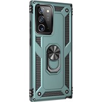 SaharaCase - Military Kickstand Series Carrying Case for Samsung Galaxy Note20 Ultra - Midnight Green - Angle_Zoom