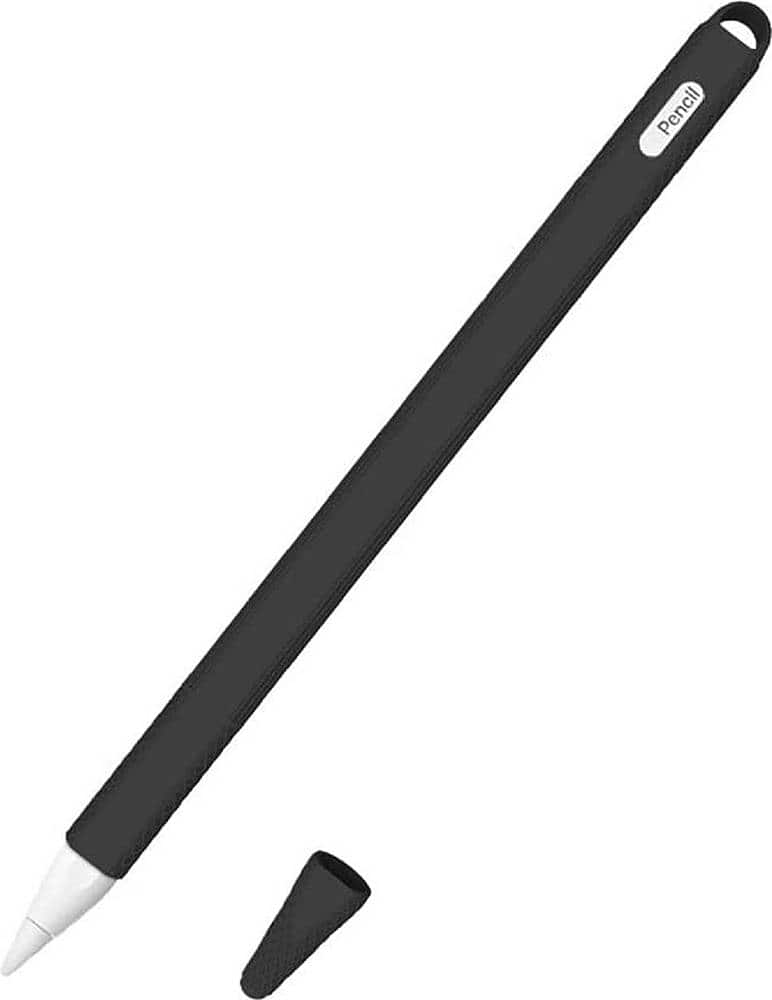 Alt View 11. SaharaCase - Silicone Grip Case for Apple Pencil (2nd Generation) and Pencil Pro - Black.