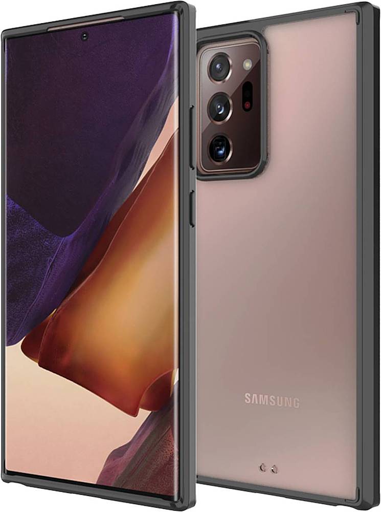 Alt View 11. SaharaCase - Hard Shell Series Case for Samsung Galaxy Note20 Ultra 5G - Black/Clear.