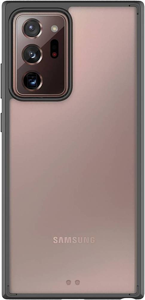 Alt View 1. SaharaCase - Hard Shell Series Case for Samsung Galaxy Note20 Ultra 5G - Black/Clear.