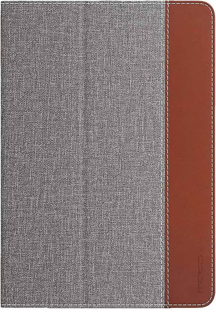 SaharaCase - Folio Case for Amazon Kindle Fire HD 8 and Fire HD 8 Plus (2020-2024) - Gray - Front_Zoom