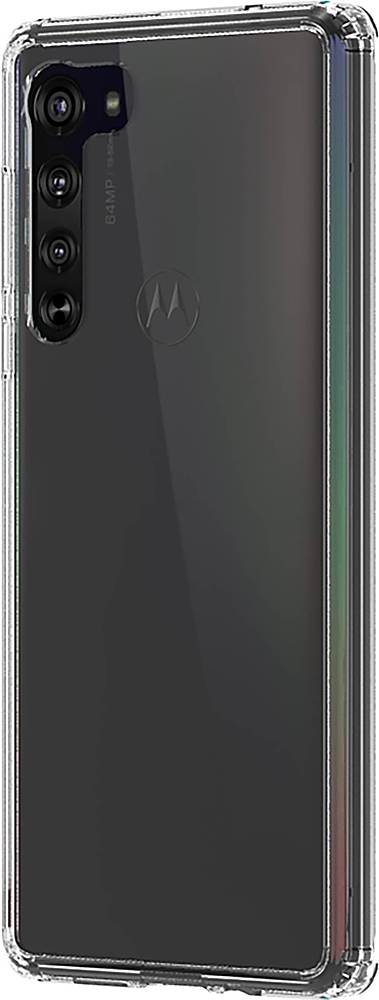 Alt View 11. SaharaCase - Hard Shell Series Case for Motorola Moto Edge 5G - Clear.