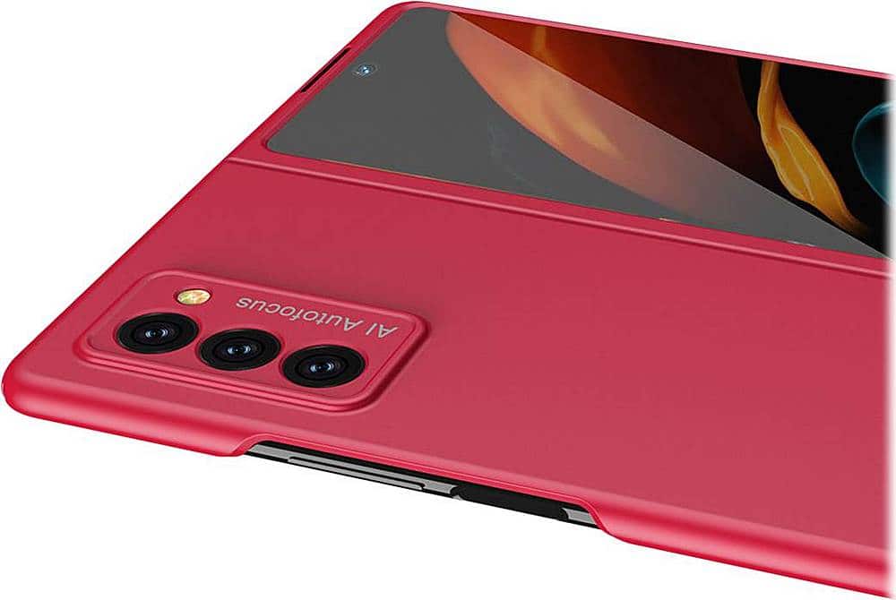 Alt View 14. SaharaCase - Classic Series Carrying Case for Samsung Galaxy Z Fold2 5G - Red.
