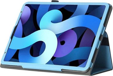 SaharaCase - Folio Case for Apple iPad Air 10.9" (4th Generation 2020 and 5th Generation 2022) - Aqua - Front_Zoom