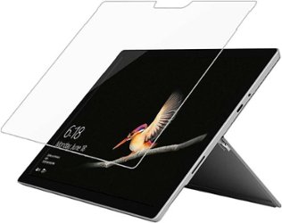SaharaCase - ZeroDamage Tempered Glass Screen Protector for Microsoft Surface Go 3 (2021) - Clear - Front_Zoom
