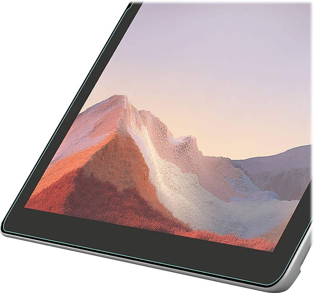 Alt View 12. SaharaCase - ZeroDamage Tempered Glass Screen Protector for Microsoft Surface Go 4 and Surface Go 3 - Clear.