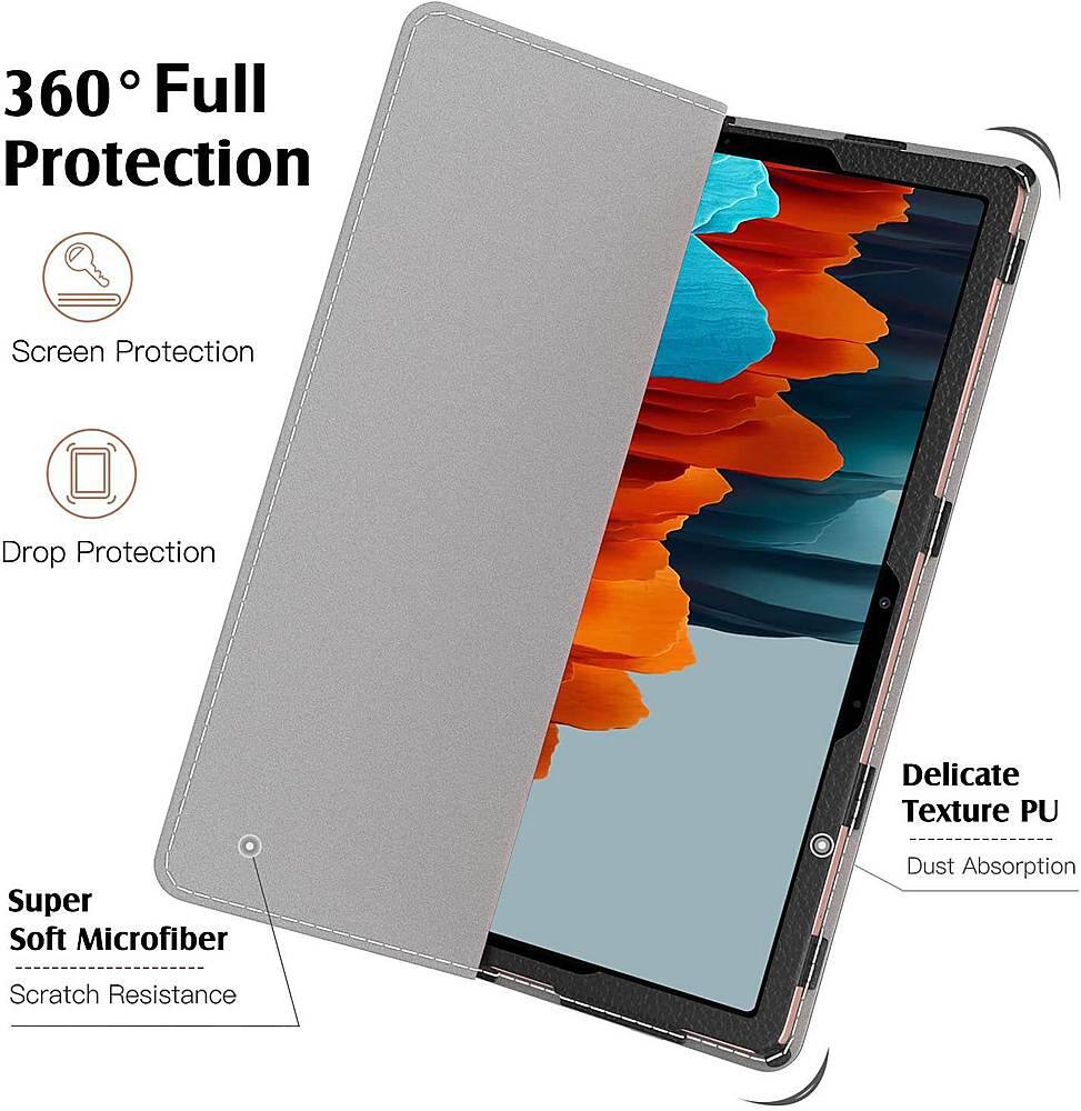 Alt View 14. SaharaCase - Folio Case for Samsung Galaxy Tab S7 - Blue Marble.