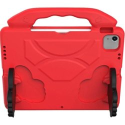 SaharaCase - SHOCK KidProof Case for Apple iPad Air 10.9" (4th Generation 2020 and 5th Generation 2022) - Red - Front_Zoom
