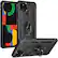 Alt View Zoom 13. SaharaCase - Military Kickstand Series Carrying Case for Google Pixel 4a 5G - Black.