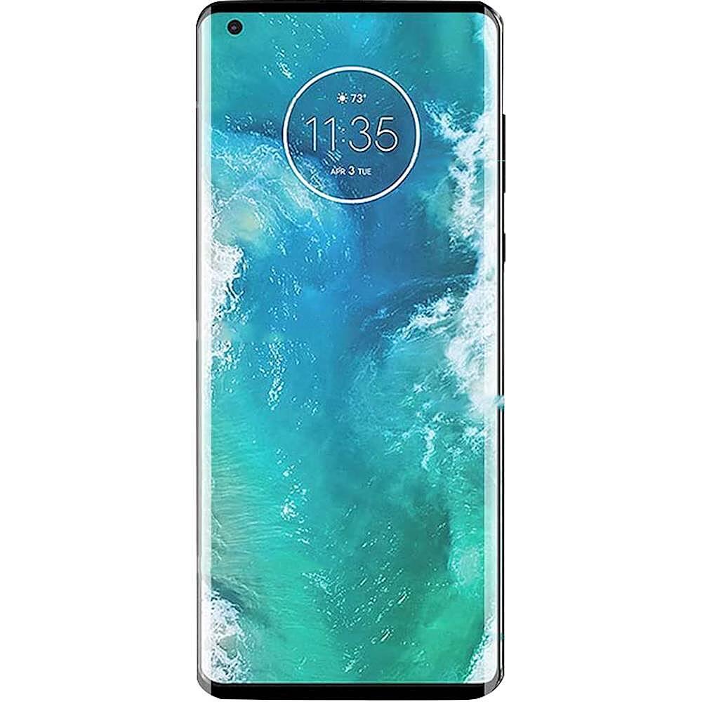 Alt View 13. SaharaCase - ZeroDamage HD Glass Screen Protector for Motorola Moto Edge 5G - Clear.